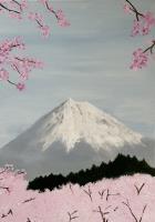 Cherry Blossom & Mount Fuji